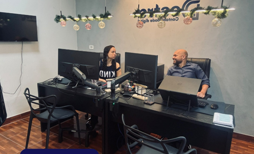 Equipe da Destra Contabilidade Digital no escritório em Imperatriz